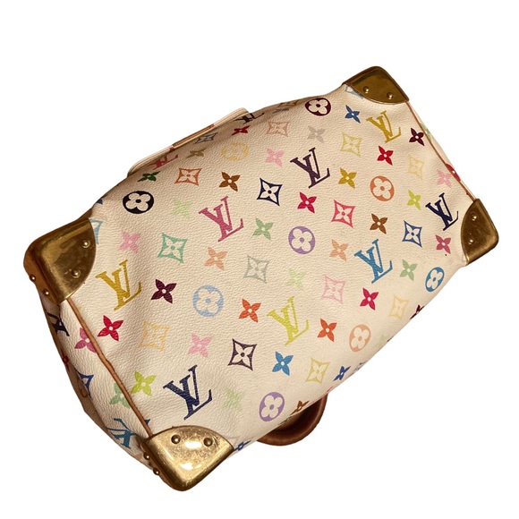 Authentic vintage Louis Vuitton Takashi Murakami Rainbow Monogram Speedy 30 - Picture 5 of 16